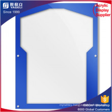 Clear Acrylic Display Frame /Wall Mounted Acrylic Jersey Display Case